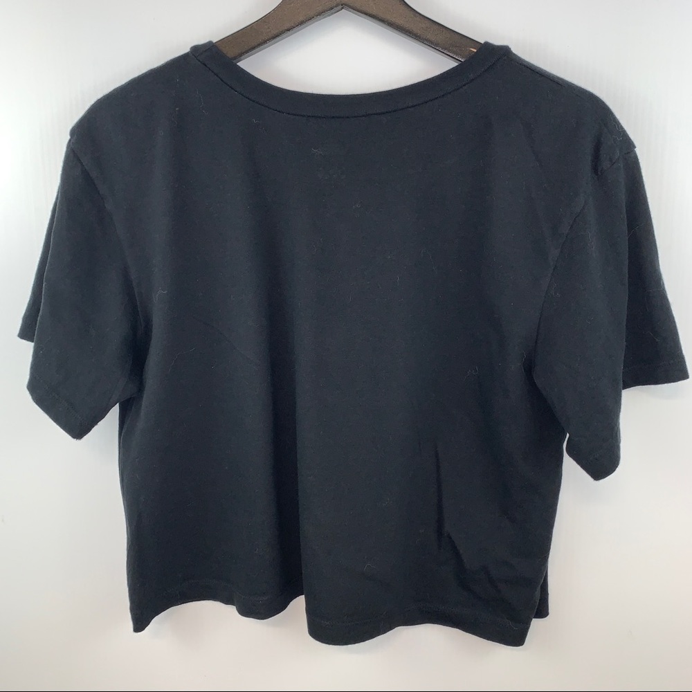 Black and White Vans Logo T-shirt or Crop Tee - Picture 2 of 6